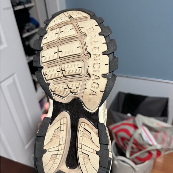 Balenciaga track runners 2 size 9 beige - Picture 3 of 6